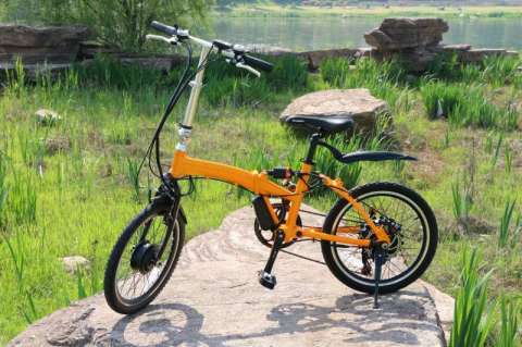 250W Small Power Foldable Electric Bicycle with 36V Hub Motor